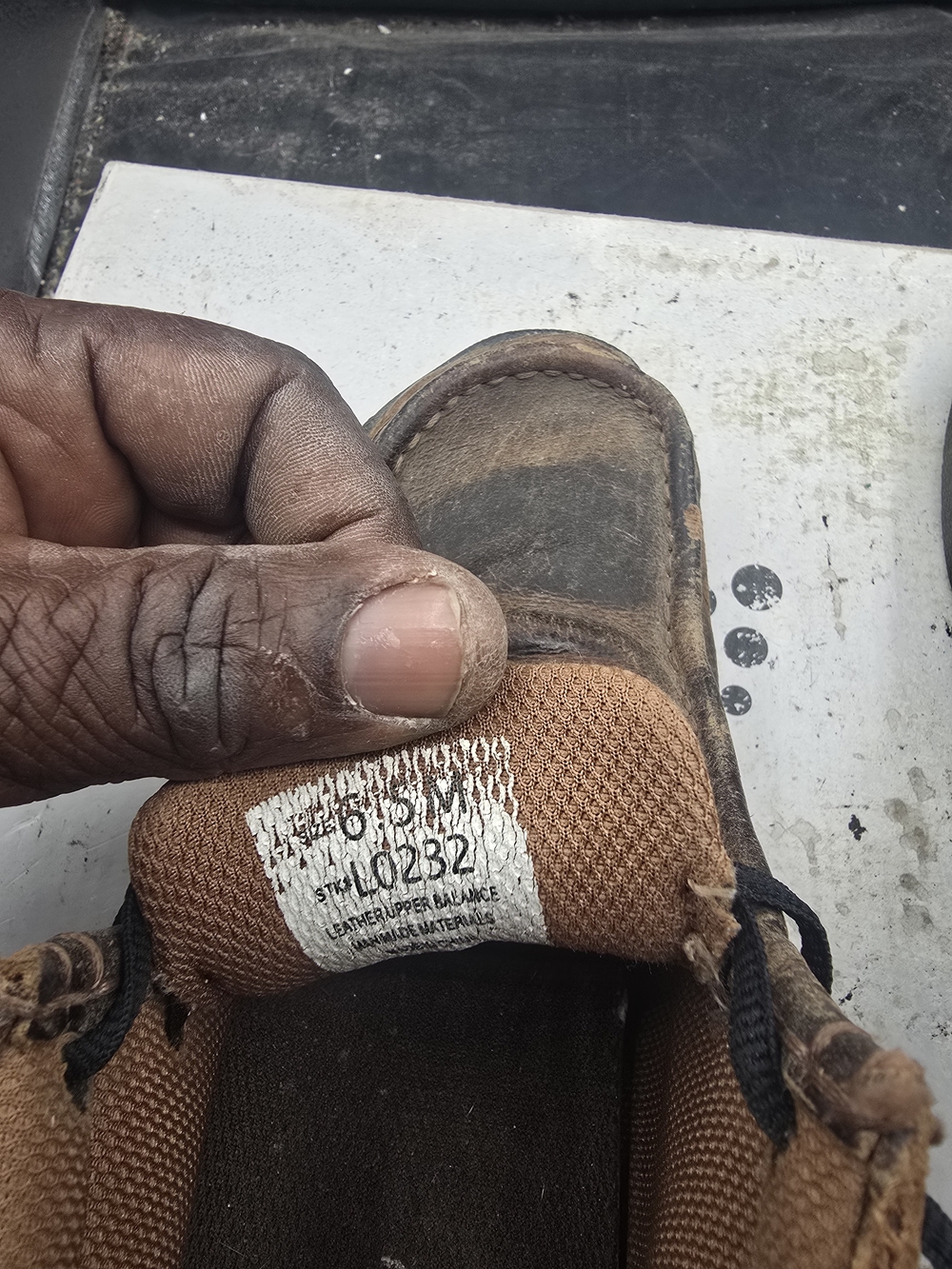 Justin Boots Brown Leather Ankle Booties - Picture 6 of 7